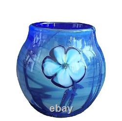Josh Simpson signed Art Glass Vase 1979