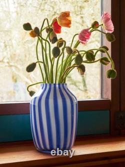 Juice vase, high, blue-HAY124031