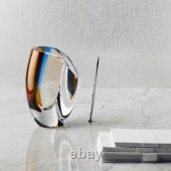 Kosta Boda Mirage Vase Blue/Amber 7040705