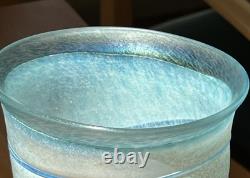 Kosta Boda Signed Bertil Vallien Artist's Coll. Blue Galaxy Edition 48017 Rare