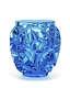 Lalique Crystal Tourbillons Blue Vase Limited Edition New In Box
