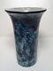 Large 10 Blue-Green Mid Century Vase Gorgeous Marked DP