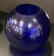 Large Cobalt Blue Glass Vase 8