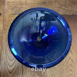 Laurie Thal Glass Bowl Sommerso Blue Display Fine Art Glass Home Decor