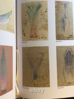 MCM MURANO Blue Glass SWUNG VASE Hand blown Large 15 H