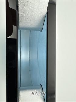 MOMA SQUARE RIBBON VASE BLUE GLASS DESIGNED BY PETER HEWITT Rare Blue Color