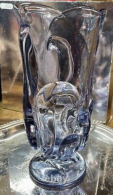 Manganese Vintage Fenton Alexandrite Crystal / Glass Vase art glass