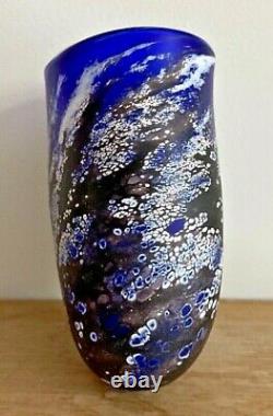 Martin Andrews Studio Art Glass'Stone Series' Vase signed & dated 2007