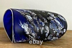 Martin Andrews Studio Art Glass'Stone Series' Vase signed & dated 2007