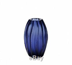 Medusa vase Small size, Midnight blue crystal