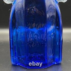 Mensch Studio Glass Cobalt Blue Glass Tall Vase Home Decoration