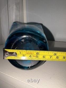 Mid 20th Century Murano Art Glass Vase With Controlled Bubbles