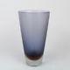 Mid-Century Venini Blue and Brown Inciso Glass Vase by Paolo Venini, 1950s GL