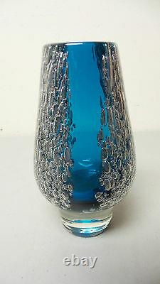 Mid-century Heinrich Loeffelhardt Schott Zwiesel German Art Glass Vase