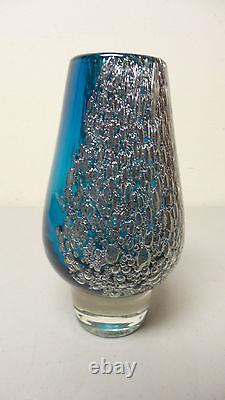 Mid-century Heinrich Loeffelhardt Schott Zwiesel German Art Glass Vase