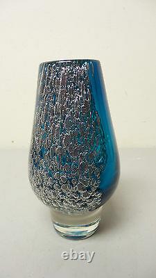 Mid-century Heinrich Loeffelhardt Schott Zwiesel German Art Glass Vase