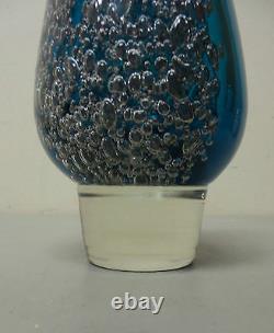 Mid-century Heinrich Loeffelhardt Schott Zwiesel German Art Glass Vase