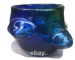 Mid century modern Kosta Warff art glass vase