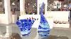 Missoni Vases Blue Fantasy Original Murano Glass
