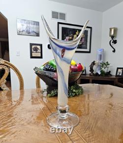 Murano Large Vintage Vase-Approx 20 tall