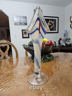 Murano Large Vintage Vase-Approx 20 tall
