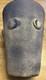 Murano Venetian Cobalt Blue Scavo Glass Vase Applied Dots 6 H