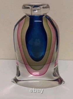 Murano sommerso Bud Vase Formia