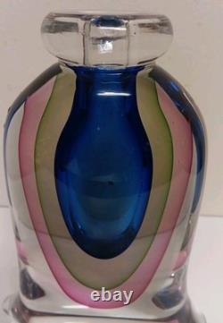 Murano sommerso Bud Vase Formia