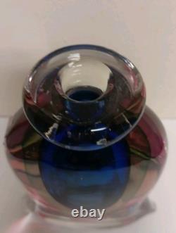 Murano sommerso Bud Vase Formia