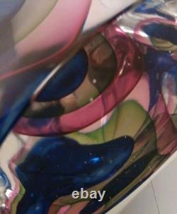 Murano sommerso Bud Vase Formia