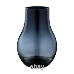 NEW Georg Jensen Cafu Vase Glass Small Blue