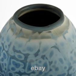 New Abstract Modern 12 Blue Glass Vase