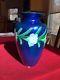 Orient & Flume Vase blue with flowers