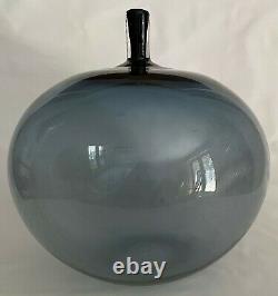 Orrefors Ingeborg Lundin APPLE Glass Vase 1957