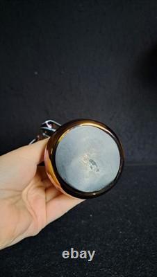(Possibly) Imperial Freehand #425, Antique (1920s) Iridescent art glass vase