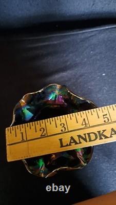 (Possibly) Imperial Freehand #425, Antique (1920s) Iridescent art glass vase