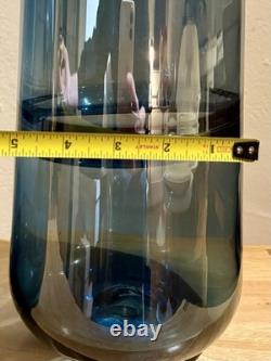 R16 HOME 2 Blue Glass Vases New