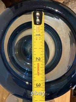 R16 HOME 2 Blue Glass Vases New