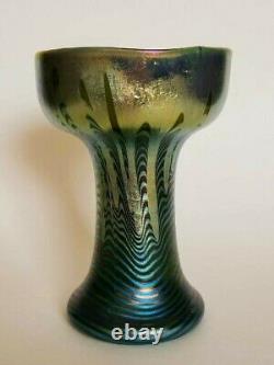 Rare Decorated Loetz Art Glass Vase