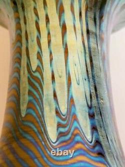 Rare Decorated Loetz Art Glass Vase