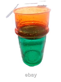 Recycled Glass Moroccan Vase 11 high HAY (Denmark)