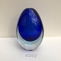 SALVIATI MURANO Glass Multicolor Teardrop Vase, 2000