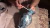 Saundra Meades Diy How To Paint A Clear Glass Vase With Glass Paint
