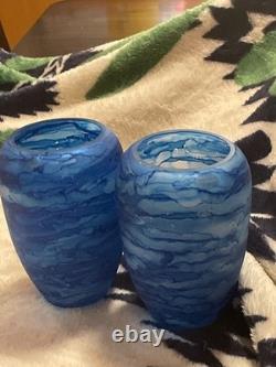 Set of 2 authentic DAM DAM Modern Era vases for sale