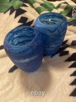 Set of 2 authentic DAM DAM Modern Era vases for sale