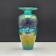 Signed Robert Held Canadian Studio Art Glass Vase Perfume Bottle Iridescent 4