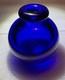 Small Italian Cobalt Blue Vase by Seguso Murano for Tiffany