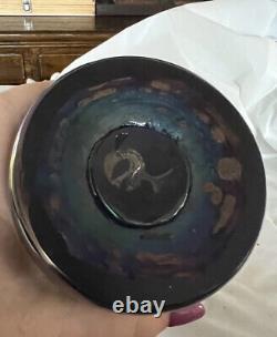 Steuben Blue Aurene Vase VERY TALL #2204 about 12 Gorgeous