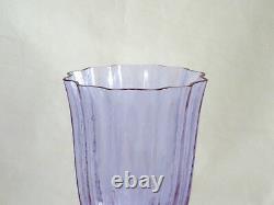 Steuben Wisteria Art Glass Footed Vase #7331