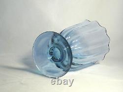 Steuben Wisteria Art Glass Footed Vase #7331